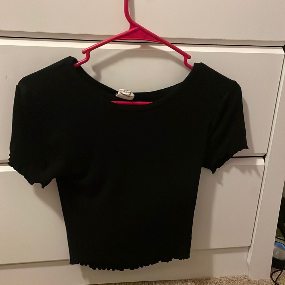 Destined Cropped Ribbed Top from Tilly’s